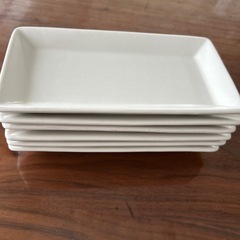 ② スクエア　取り皿　プレート　6枚セットの画像