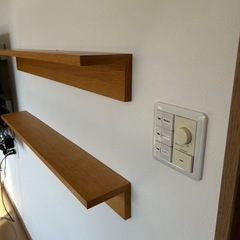 無印良品 壁につけられる棚の画像