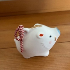 【箱無し】干支置物　亥（陶器）の画像