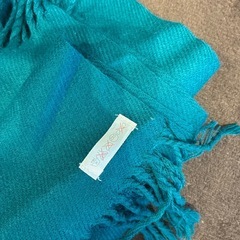 マフラー　グリーンの画像