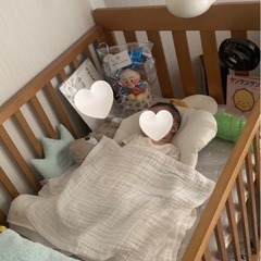 ベビーベッド の画像