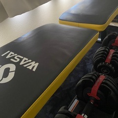 ダンベル　ベンチの画像