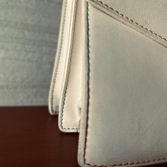 FURLA フルラ ハンドバッグ ホワイト×クリアピンク ハンドル レディースの画像