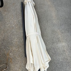 新品未使用ソーラーパティオアンブレラ パラソル の画像