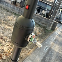 新品未使用ソーラーパティオアンブレラ パラソル の画像