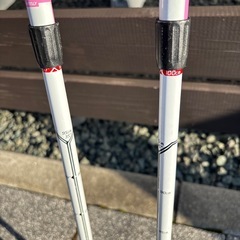 スキーストック　ピンク　女の子の画像