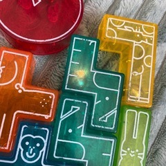 しまじろう　こどもちゃれんじ　ブロック積み木　の画像