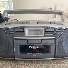 CD&ダブルカセットレコーダーの画像