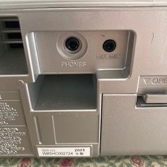 CD&ダブルカセットレコーダーの画像