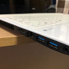 💗自宅用に最適・福生市近隣・入間市近隣！美麗美品・Ａ品・超高速i7第5・超速新品SSD256GB！Webｶﾒﾗ内蔵・Win11・NEC/Office2021付/15.6ｲﾝﾁ/メモリ8GB/無線/BD-RE・DVD・CD再生ｿﾌﾄ付・クリスタルホワイト　No.2511024-1の画像