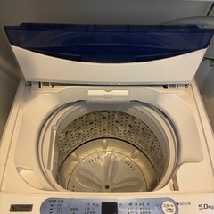 洗濯機 5kg ヤマダオリジナル 一人暮らし　YWM-T50G1の画像