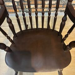 【極上品】飛騨家具 有名メーカー 太平の木製ロッキングチェアを大変お安くお譲りいたします。の画像