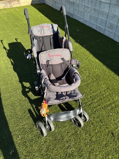 kinderwagon DUOシティHOPⅡ ベビーカー　2人乗り