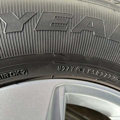 価格相談可！トヨタプラド純正ホイール   22年製スタッドレスの画像