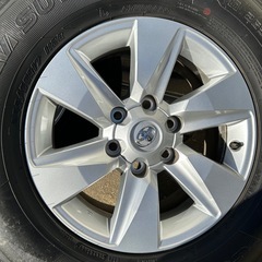 価格相談可！トヨタプラド純正ホイール   22年製スタッドレスの画像