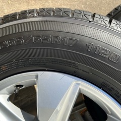 価格相談可！トヨタプラド純正ホイール   22年製スタッドレスの画像