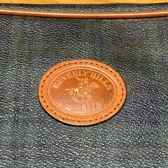 【レトロ/長期保管品/お引取り限定】■メンズセカンドバック　POLO CLUB■モスグリーン■の画像