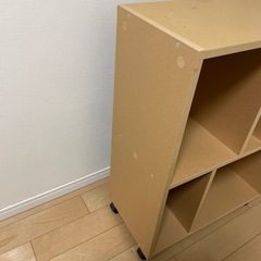 無印良品　キャスター付き棚の画像