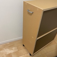無印良品　キャスター付き棚の画像
