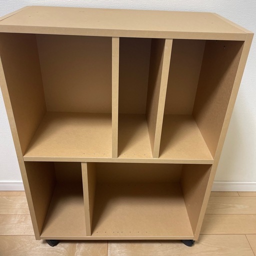 【廃盤旧モデル】無印良品2☓2シェルフ キャスター付き ブナ材 廃盤旧モデル】無印良品2☓2シェルフ キャスター付き ブナ材 廃盤旧