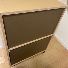 無印良品　キャスター付き棚の画像