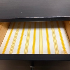 レトロ調  電話台 サイドチェストの画像