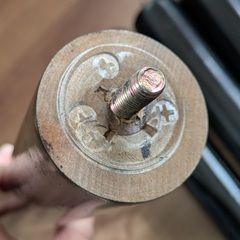 【DIY】ソファ 交換用脚 25cm高 8本の画像