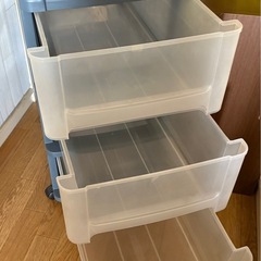 収納ケース　キャスター付
の画像