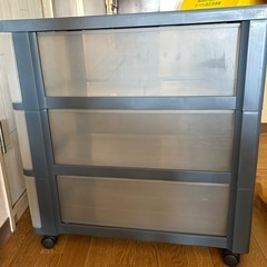 収納ケース　キャスター付
の画像
