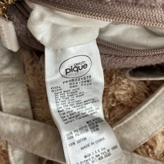 ジェラートピケ　ベビー用リュックの画像