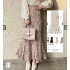 GRLのレースマーメイドスカートです☺️の画像