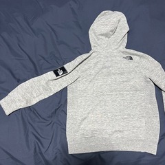 【美品】THE NORTH FACE グレー パーカー 130の画像