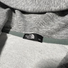 【美品】THE NORTH FACE グレー パーカー 130の画像