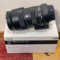 SIGMA 100-400mm F5-6.3 キャノンEFマウント の画像