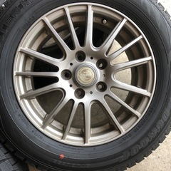 スノータイヤ　　アルミホイール付き　4本セット(11月30日までの出品です) の画像