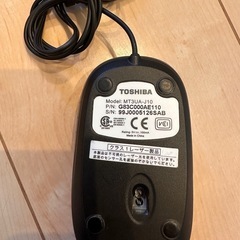 dynabook USBマウス MT3UA-J-10 黒　TOSHIBAの画像