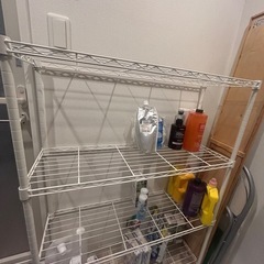 ニトリのスチールラックの画像