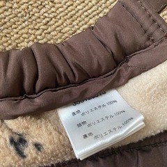 抱っこ紐　防寒の画像