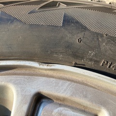 ジムニー純正アルミホイール冬タイヤ 1本 BS 175/80R16の画像