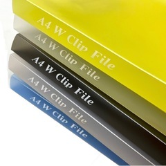 31冊大量まとめ A4 ダブルクリップファイル の画像