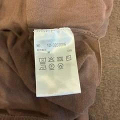 plst カーディガン　ブラウン　Mサイズの画像