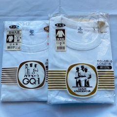 訳ありメンズ長袖丸首シャツ　M サイズ　の画像