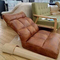 ★リユースのサカイつくば店★TK7421 ニトリ 座椅子 ブラウン H76×D58×W60 クリーニング済みの画像