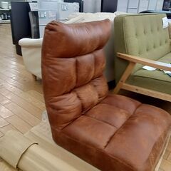 ★リユースのサカイつくば店★TK7421 ニトリ 座椅子 ブラウン H76×D58×W60 クリーニング済みの画像