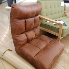 ★リユースのサカイつくば店★TK7421 ニトリ 座椅子 ブラウン H76×D58×W60 クリーニング済みの画像