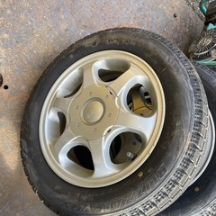 スタッドレスタイヤ　155/65/13の画像