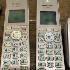 Panasonic コードレス電話き機の画像