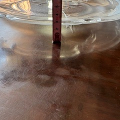 クリスマス柄の皿の画像