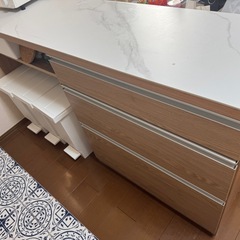 ニトリ　キッチンカウンターの画像