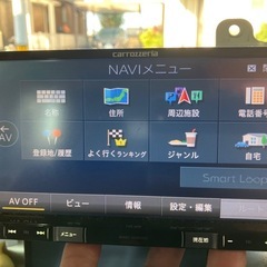 カロッツェリア 楽ナビ AVIC-RZ33 カーナビの画像